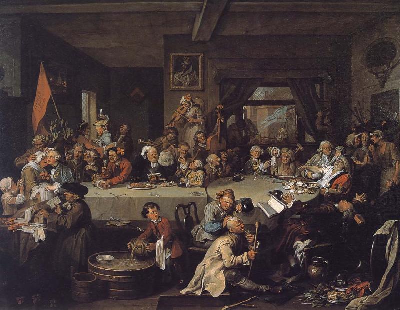 Election Series, William Hogarth